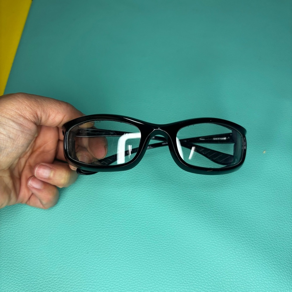 Harley-Davidson Slick HDS 803 Black Protective Goggles with Clear Lenses - Picture 2 of 10